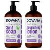 DOVANA Soap, Body Wash, Bubble Bath, Shampoo | Vanilla and Lavender