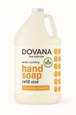 DOVANA Liquid Hand Soap | Lemon and Mandarin