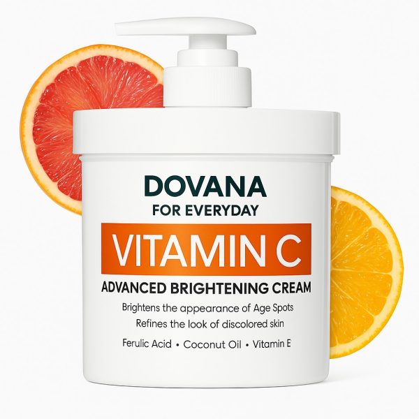 DOVANA Vitamin C Cream Brightening Body Lotion Egypt