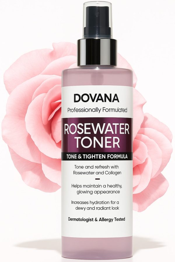  DOVANA Collagen + Rosewater Facial Mist Toner Egypt