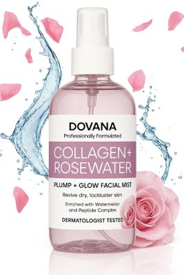 DOVANA Collagen + Rosewater Face Toner Skin Care Egypt