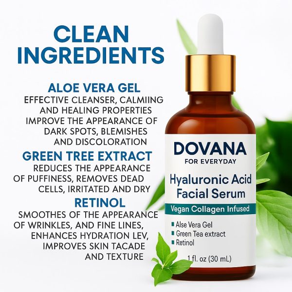 DOVANA Hyaluronic Acid Serum for Face Egypt
