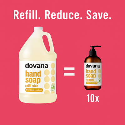 DOVANA Liquid Hand Soap | Lemon and Mandarin