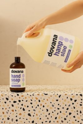 DOVANA Liquid Hand Soap | Lavender and Coconut