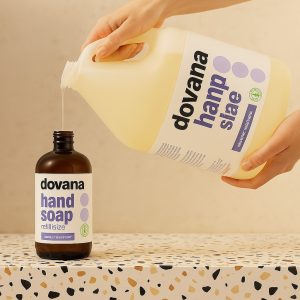 DOVANA Liquid Hand Soap | Lavender and Coconut