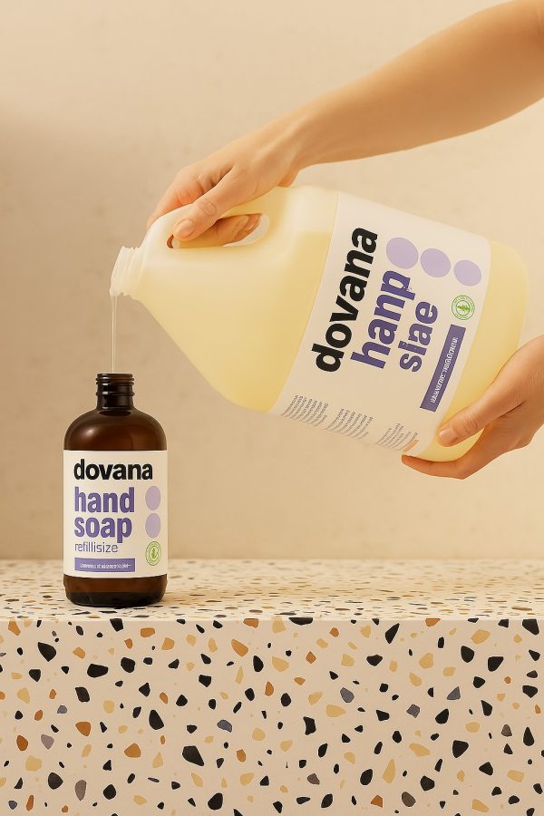 DOVANA Liquid Hand Soap | Lavender and Coconut