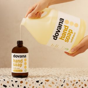 DOVANA Liquid Hand Soap | Lemon and Mandarin