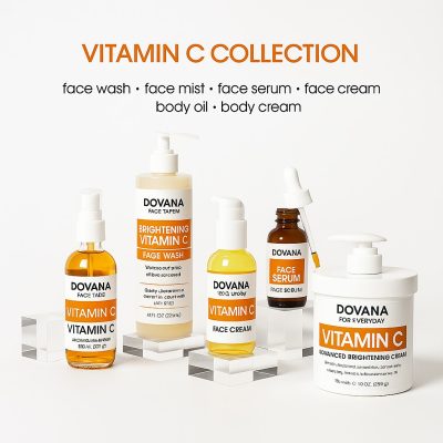 DOVANA Vitamin C Cream Brightening Body Lotion Egypt