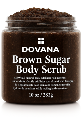 DOVANA Brown Sugar Body Scrub Egypt
