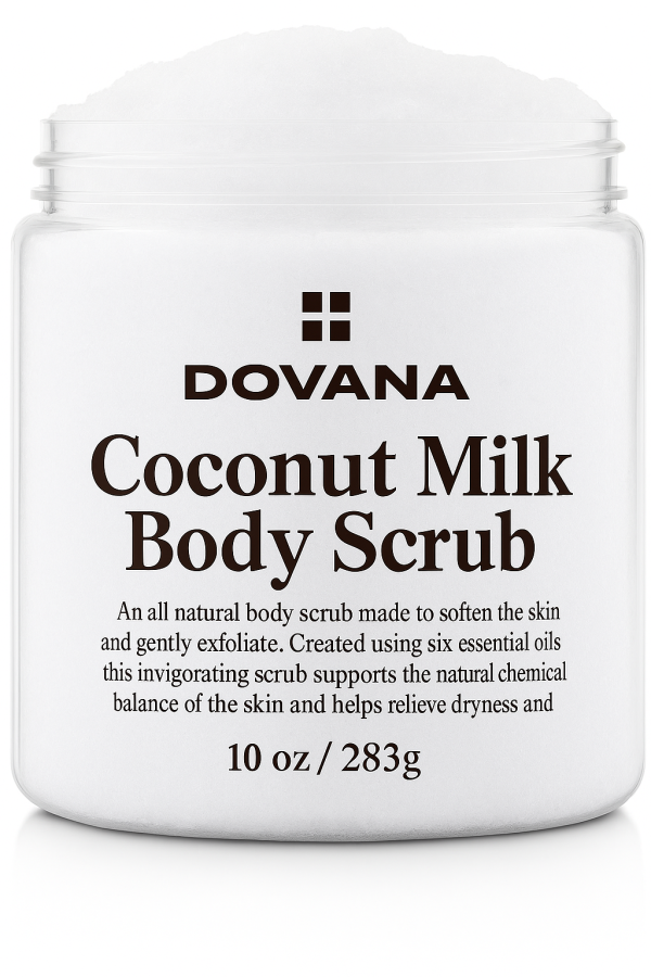 DOVANA Body COCONUT Scrub for Skin Care and Face Care Egypt