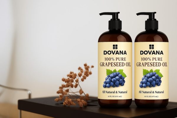 DOVANA Grapeseed Oil - Cold-Pressed Essential Oil Egypt