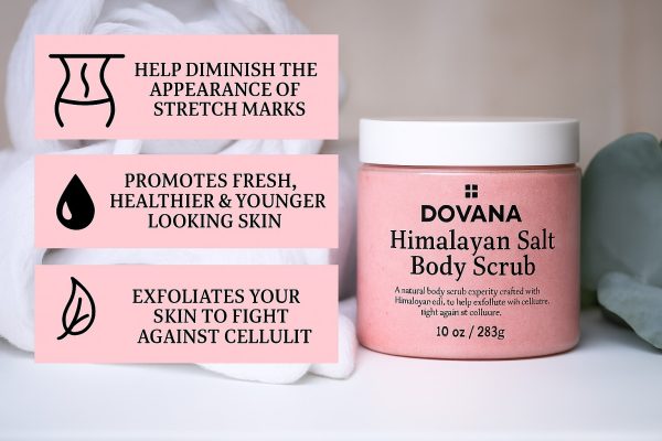 DOVANA Himalayan Body Scrub for Skin Care and Face Care Egypt
