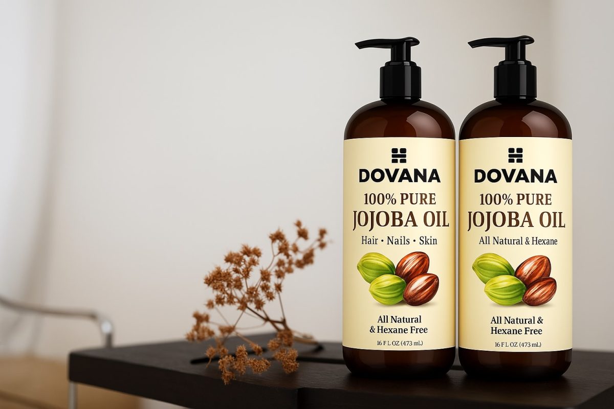 DOVANA Jojoba Oil - Cold-Pressed Essential Oil Egypt