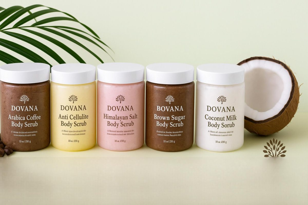 DOVANA Body Scrub for Skin Care and Face Care Egypt