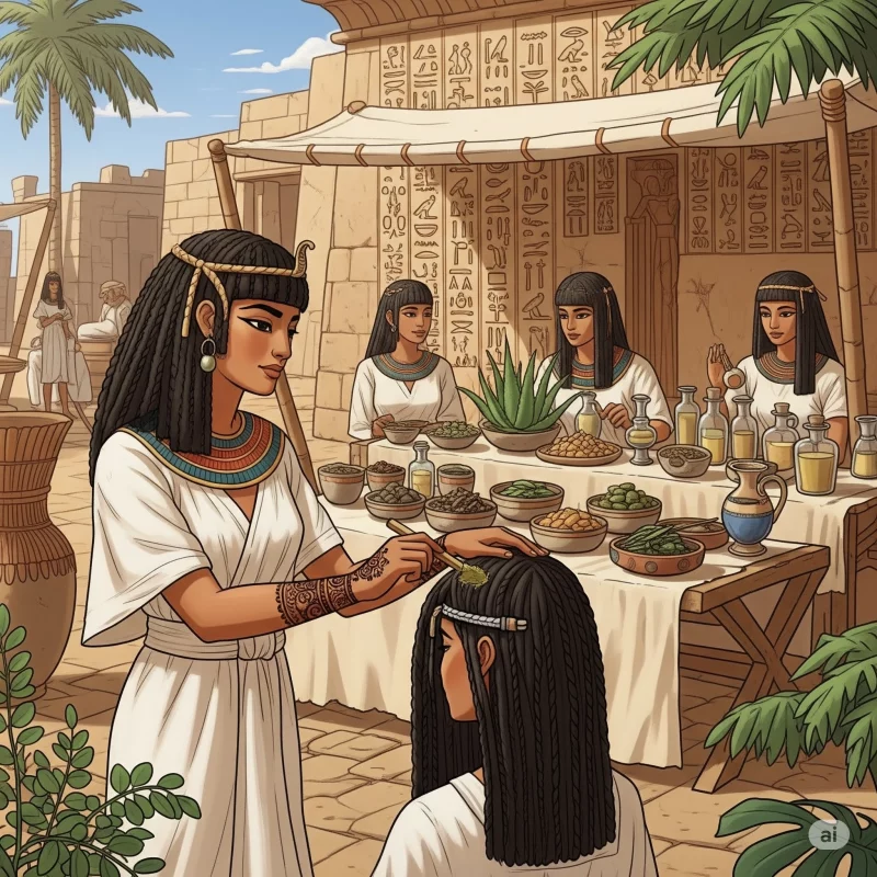 Egyptian hair care