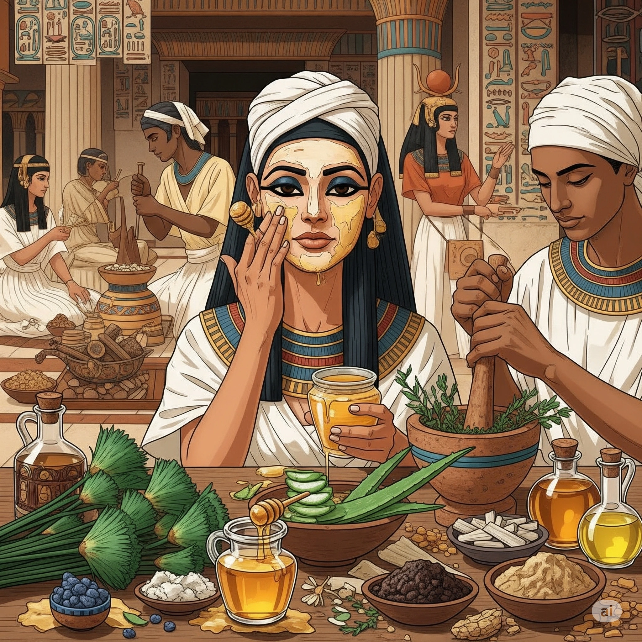 Egyptian skin care