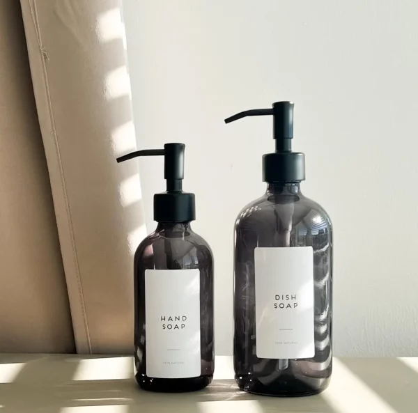 Soap Dispenser Custom Label for hotels in Egypt