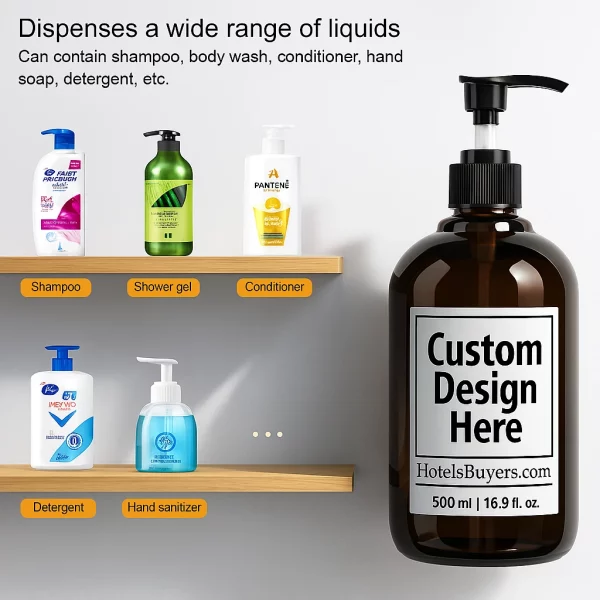 Refillable Kitchen & Bathroom Bottles