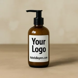 Refillable Shampoo and Conditioner bottles with pump